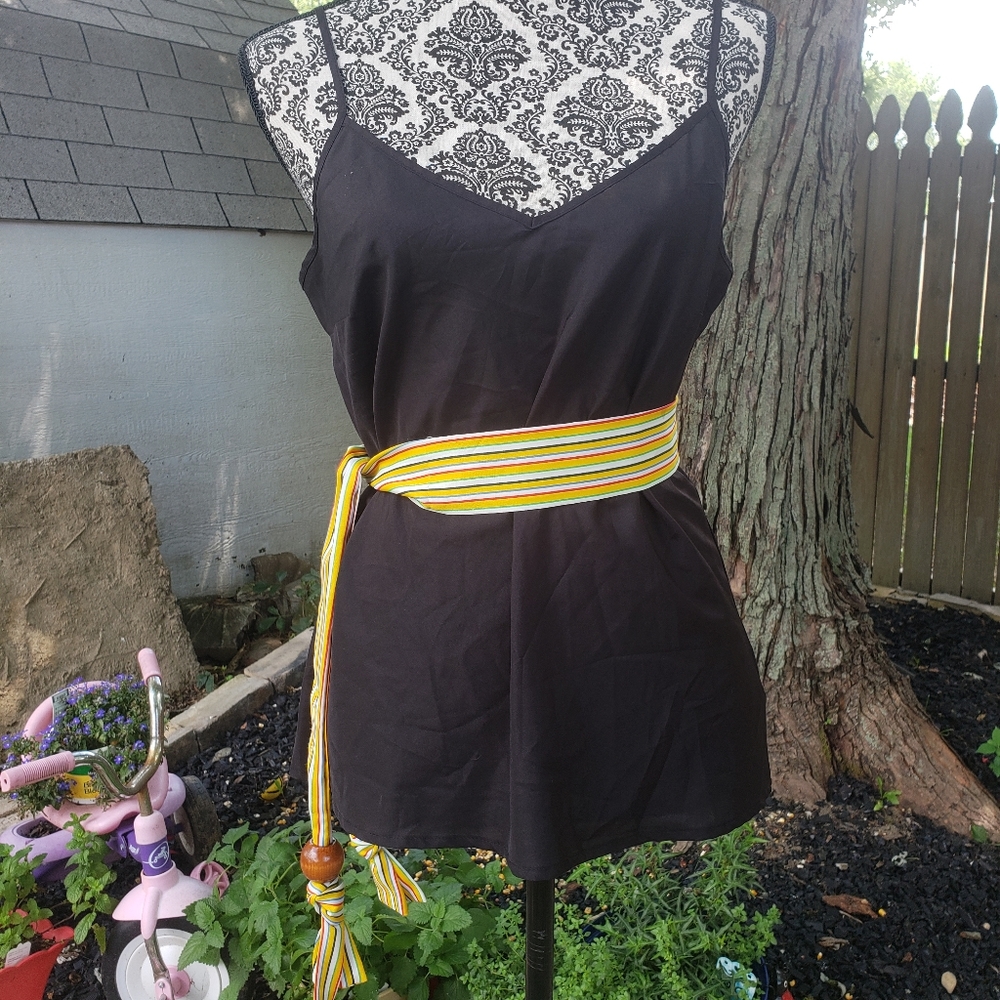 Vintage tie belt